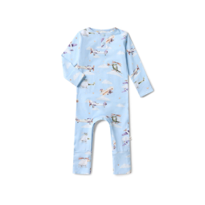 Snuggle Hunny - Organic Growsuit: Taking Flight
