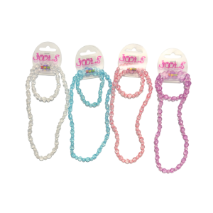 Jools - Bracelet + Necklace Set: Crystal