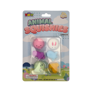 Squishies - Gummy: 6 Pack Mixed Animals