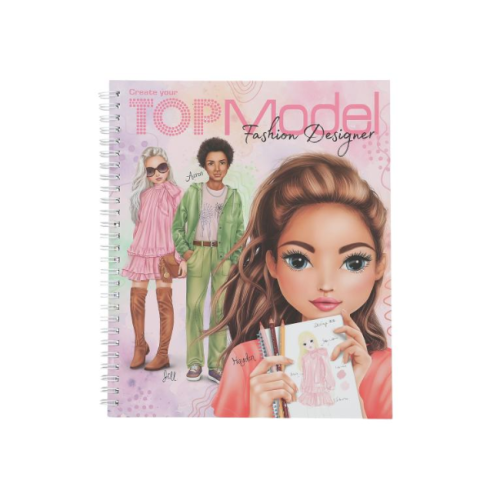 Model Colouring Books TOPModel – Colouring Book: Fashion Designer | Little Knick Knacks
