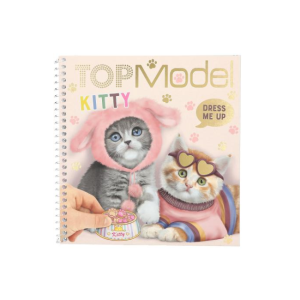 TOPModel - Colouring + Sticker Book: Dress Me Up Kitty