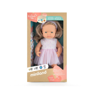 Miniland - 38cm My Friends + Me Doll: Dark Blonde Caucasian
