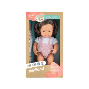 Miniland - 38cm My Friends + Me Doll: Brunette Caucasian