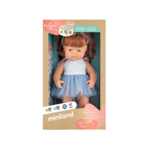Miniland - 38cm My Friends + Me Doll: Redhead Caucasian