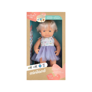 Miniland - 38cm My Friends + Me Doll: Cochlear Implant Caucasian