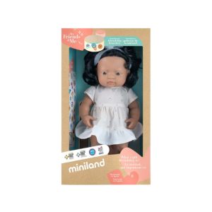 Miniland - 38cm My Friends + Me Doll: Latin