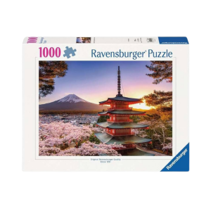 Ravensburger - 1000 Piece Puzzle: Mount Fuji Cherry Blossom View