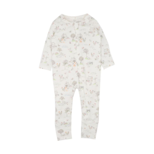 Bebe White Label Organic - Beautrice: Long Sleeve Zipsuit
