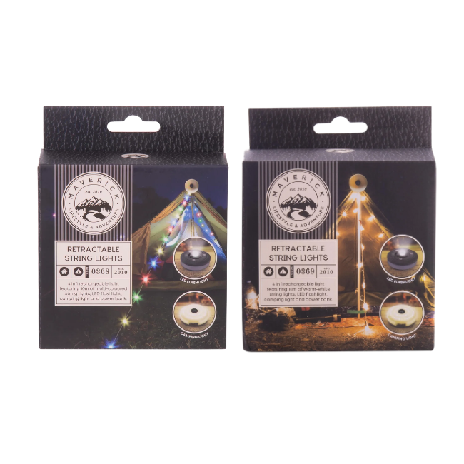 isgift Maverick - Retractable String Lights
