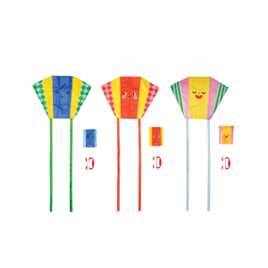Kikkerland - Kidoki: Funny Faces Pocket Kites