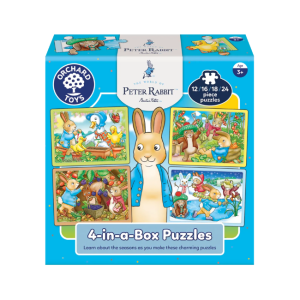 Orchard Toys - Peter Rabbit™: 4-in-a-Box Puzzles