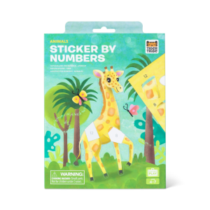 Tiger Tribe - Sticker by Numbers: Animals