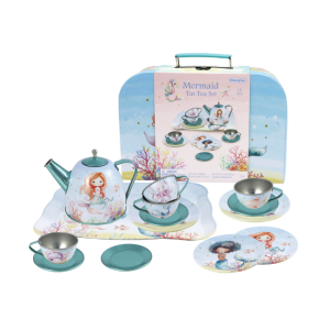 Champion - 15 Piece Tin Tea Set: Mermaid