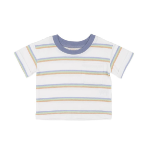 Fox + Finch - Wildlings: Stripe Pocket Tee
