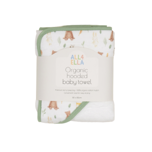 All4Ella - Baby Hooded Towel: Forest Friends