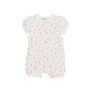 Bebe - Billie: Organic Ditsy Floral Zipsuit