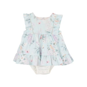 Bebe - Madelyn: Print Overlay Dress