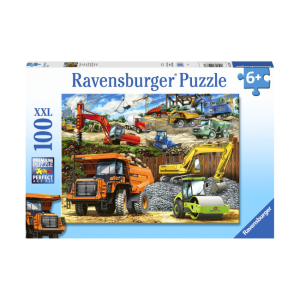 Ravensburger - 100 Piece Puzzle: Construction Vehicles