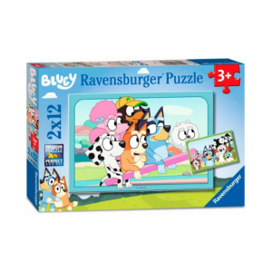 Ravensburger - 2x12 Piece Puzzle: Bluey Fun with Bluey