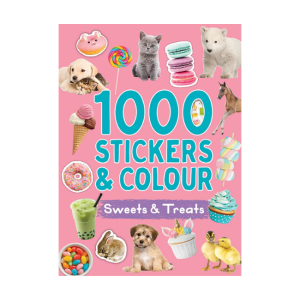 1000 Stickers + Colour - Sweets and Treats