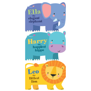 3 Board Book Pack - Jungle Animals