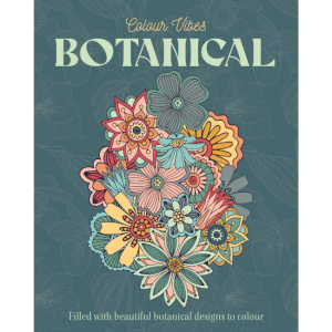 Colouring Book - Colour Vibes: Botanical
