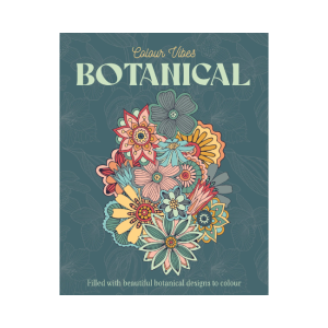 Colouring Book - Colour Vibes: Botanical