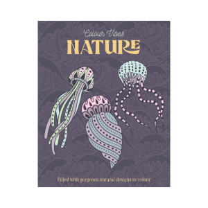Colouring Book - Colour Vibes: Nature