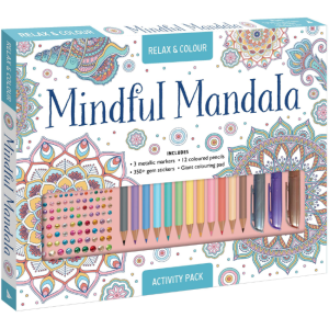 Colouring Kit - Relax + Colour: Mandala