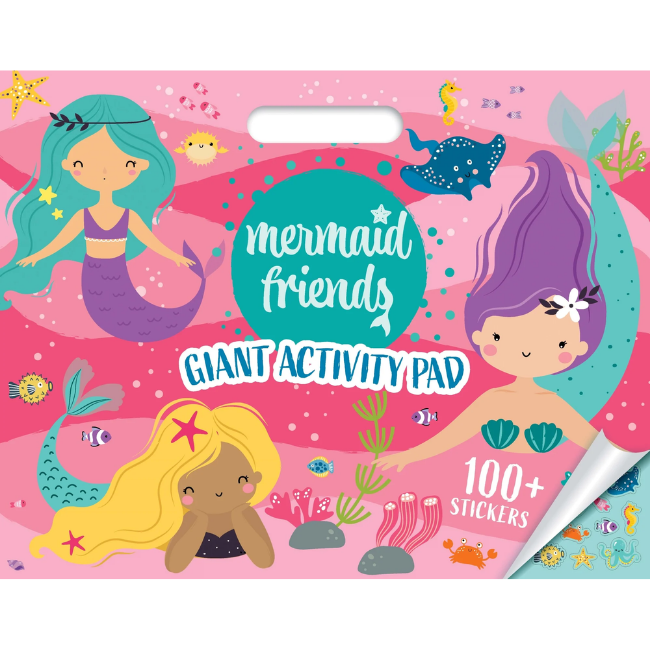 Giant Activity Pad - Mermaid Friends 1