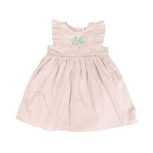 Korango - Frill Lawn Dress: Dusty Pink