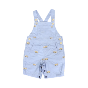 Korango - Embroidered Truck Chambray Overall: Light