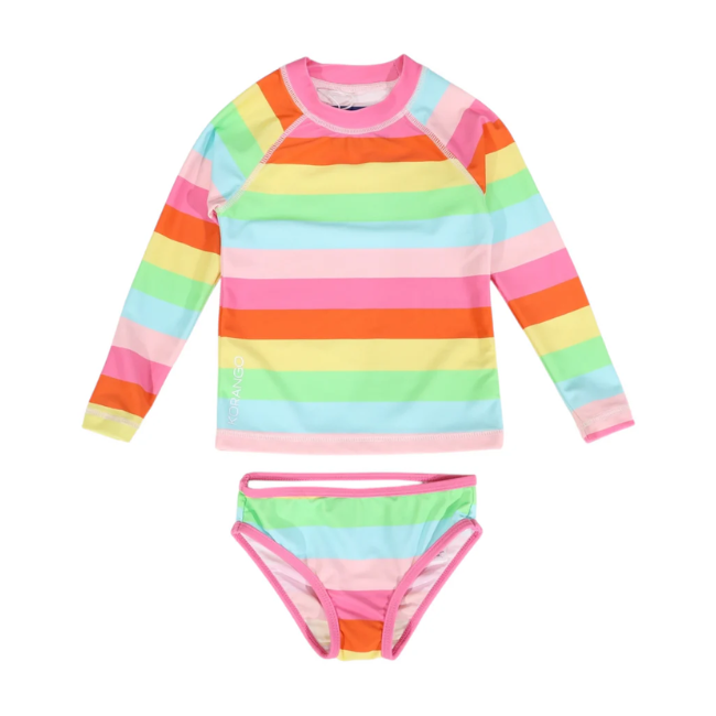 Korango – Rashie Set_ Rainbow Korango – Rashie Set_ Rainbow