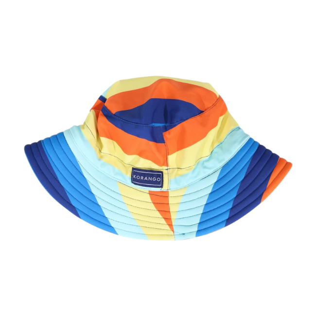 Korango – Swim Sun Hat_ Striped Korango – Swim Sun Hat_ Striped