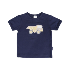 Korango - Truck Applique Tee: Navy