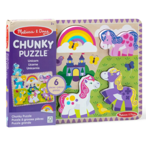 Melissa + Doug – Chunky Puzzle: Unicorn