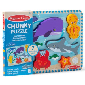 Melissa + Doug – Chunky Puzzle: Sea Creatures