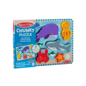 Melissa + Doug – Chunky Puzzle: Sea Creatures