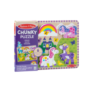 Melissa + Doug – Chunky Puzzle: Unicorn