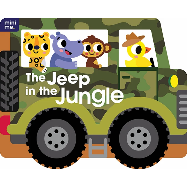 Mini Me - Shaped Board Book - The Jeep in the Jungle