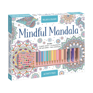 Colouring Kit - Relax + Colour: Mandala