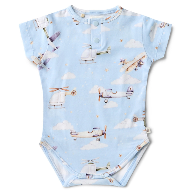 Snuggle Hunny - Organic Bodysuit_ Taking Flight Snuggle Hunny - Organic Bodysuit_ Taking Flight