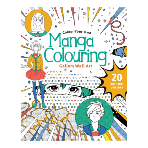 Colouring Book - Wall Art: Manga Colouring (FSC)