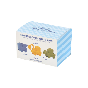 Annabel Trends - Silicone Squeezy Bath Toys: Trucks