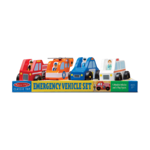 Melissa + Doug - Emergency Vehicle Set