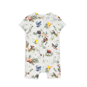 Milky - Zip Romper: Gumnut