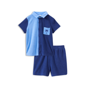 Milky - Terry Towelling Set: Palm