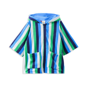 Milky - Terry Towelling Cover Up: Stripe