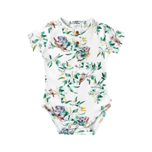 Snuggle Hunny - Organic Bodysuit: Eucalypt