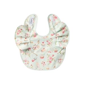 Snuggle Hunny - Frill Snuggle Bib: White Rabbit